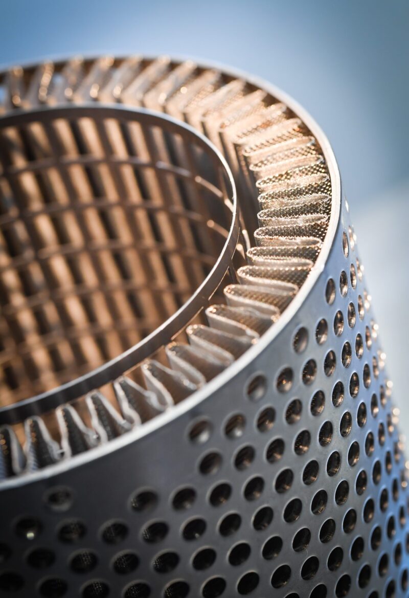 Cartucho Filtrante Metálico Plisado.